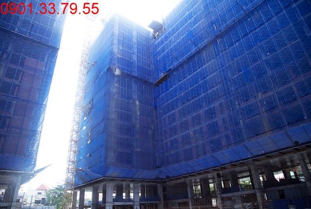 Tổng thể block C Sky Center Tân Bình