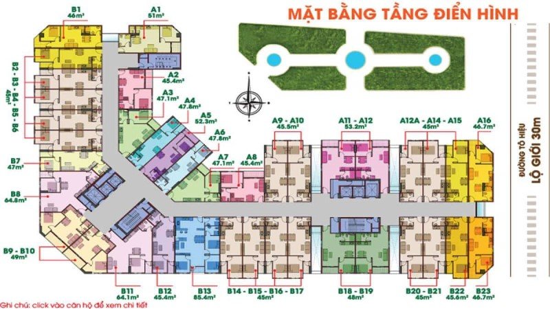 Mat bang can ho X Dam Sen