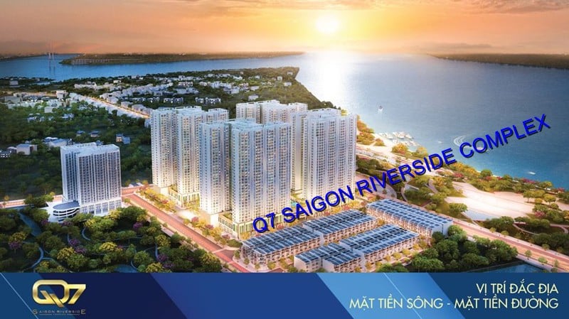 Phối cảnh Q7 Saigon Riverside Complex