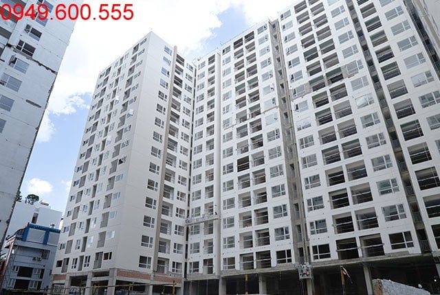 Tổng thể block C Sky Center Phổ Quang