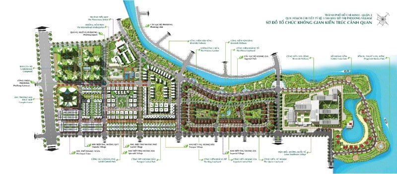 Chi tiết quy hoạch dự án Phố Đông Village