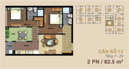 thiet ke can ho prince residence so 12