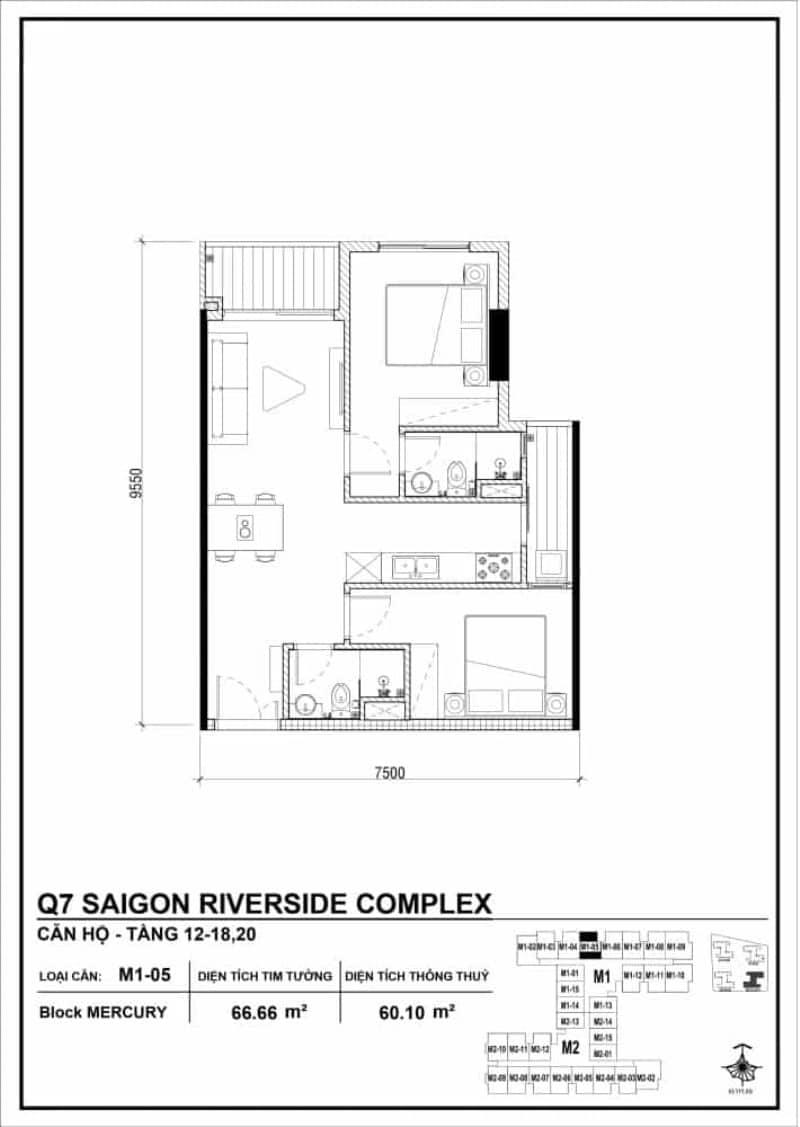 Bản vẽ thiết kế dự án Q7 Riverside - BĐS HT