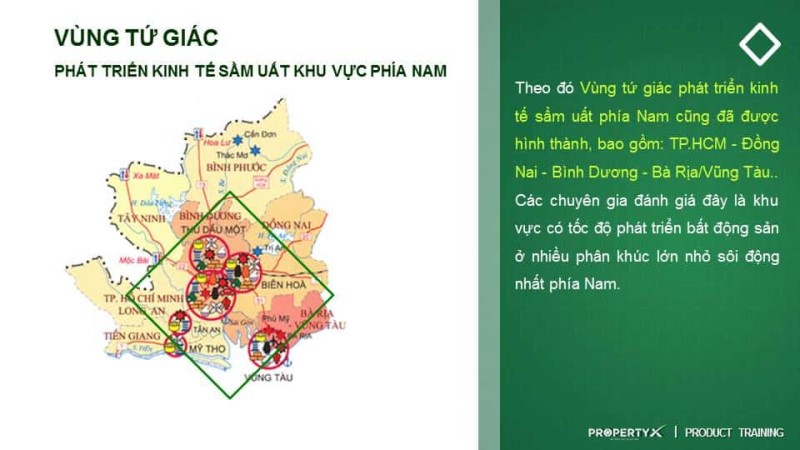 Biên Hòa New City nằm trong vùng tứ giác phát triển nhất khu Nam