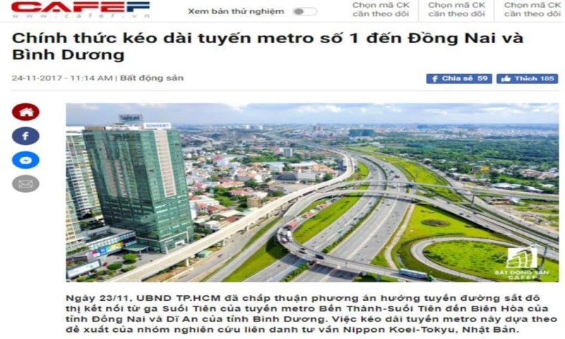 ha tang ket noi bien hoa new city 2