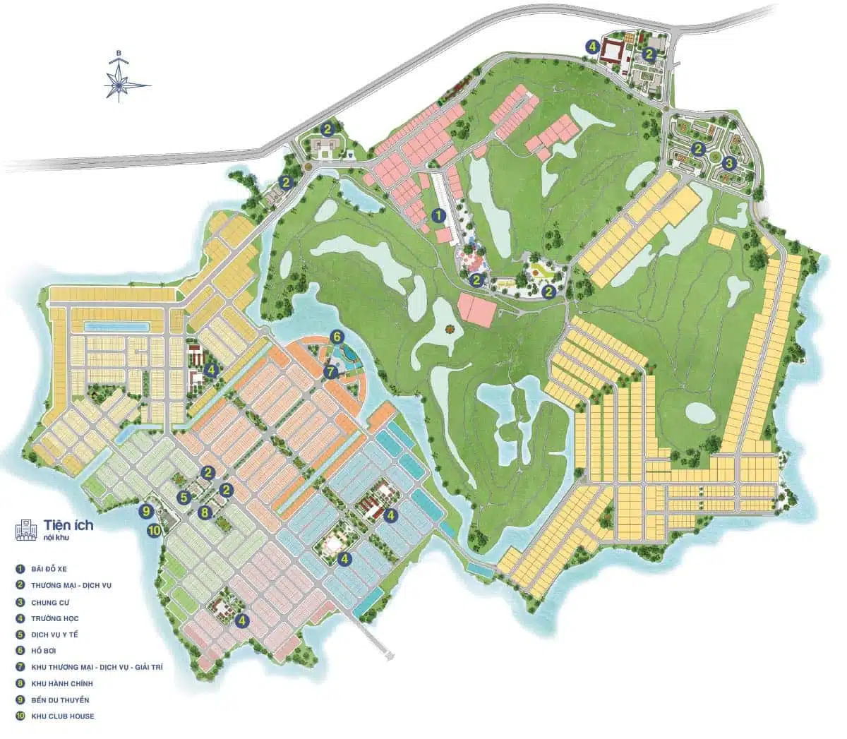 Mặt bằng tổng thể Biên Hòa New City