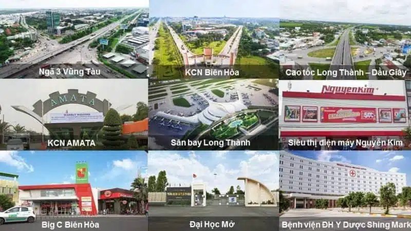 Tiện ích ngoại khu dự án Bienhoanewcity