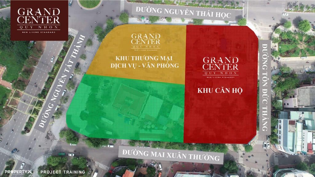 Grand Center Quy Nhơn sở hữu 4 mặt tiền đường lớn tại Quy Nhơn