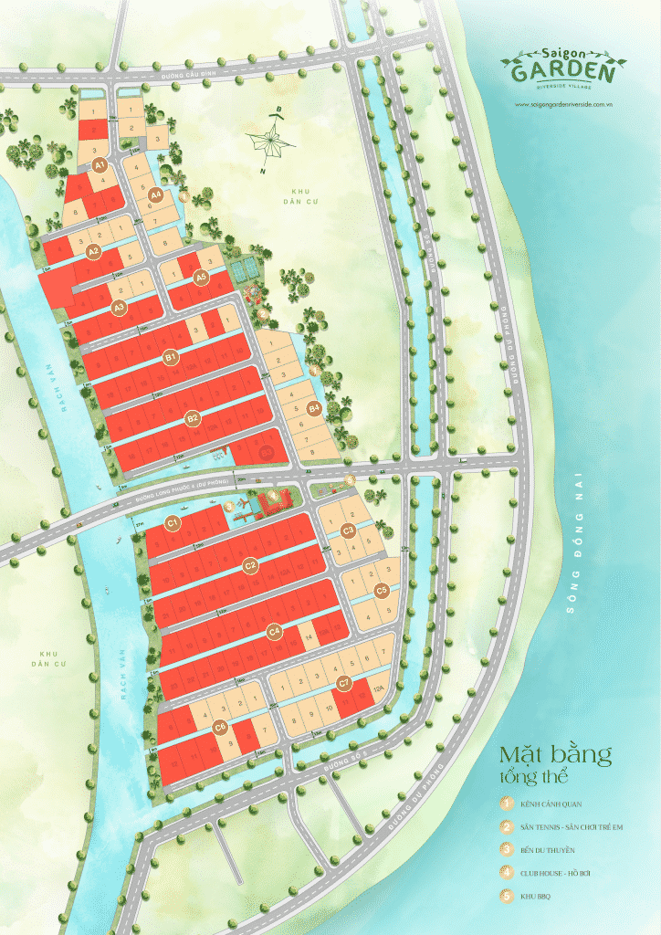 Bảng giá Saigon Garden Riverside Village