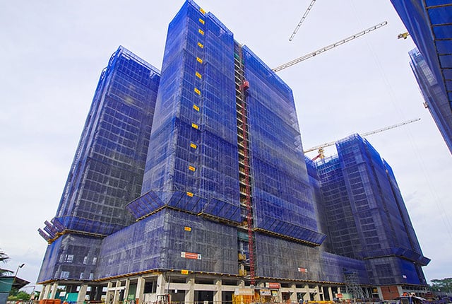 Cập nhật tiến độ xây dựng Q7 Saigon Riverside Complex 2021