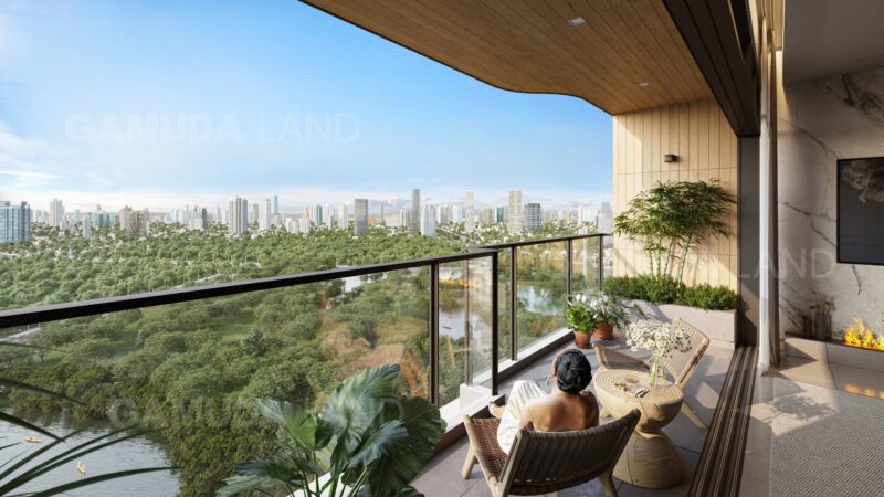 2 bedroom apartment for rent in Cardinal Court Phu My Hung District 7