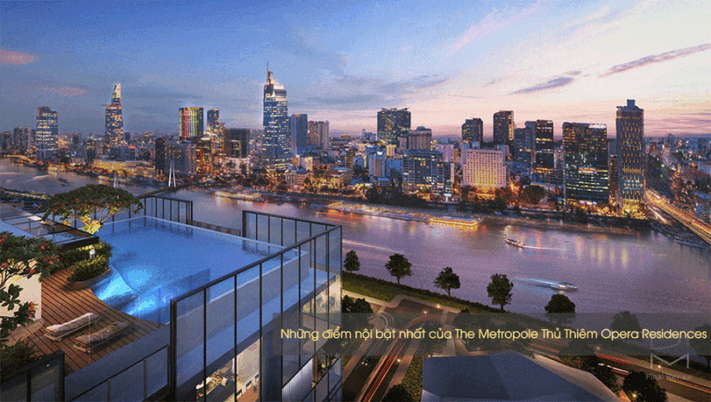 The Opera apartment for rent in The Metropole Thu Thiem
