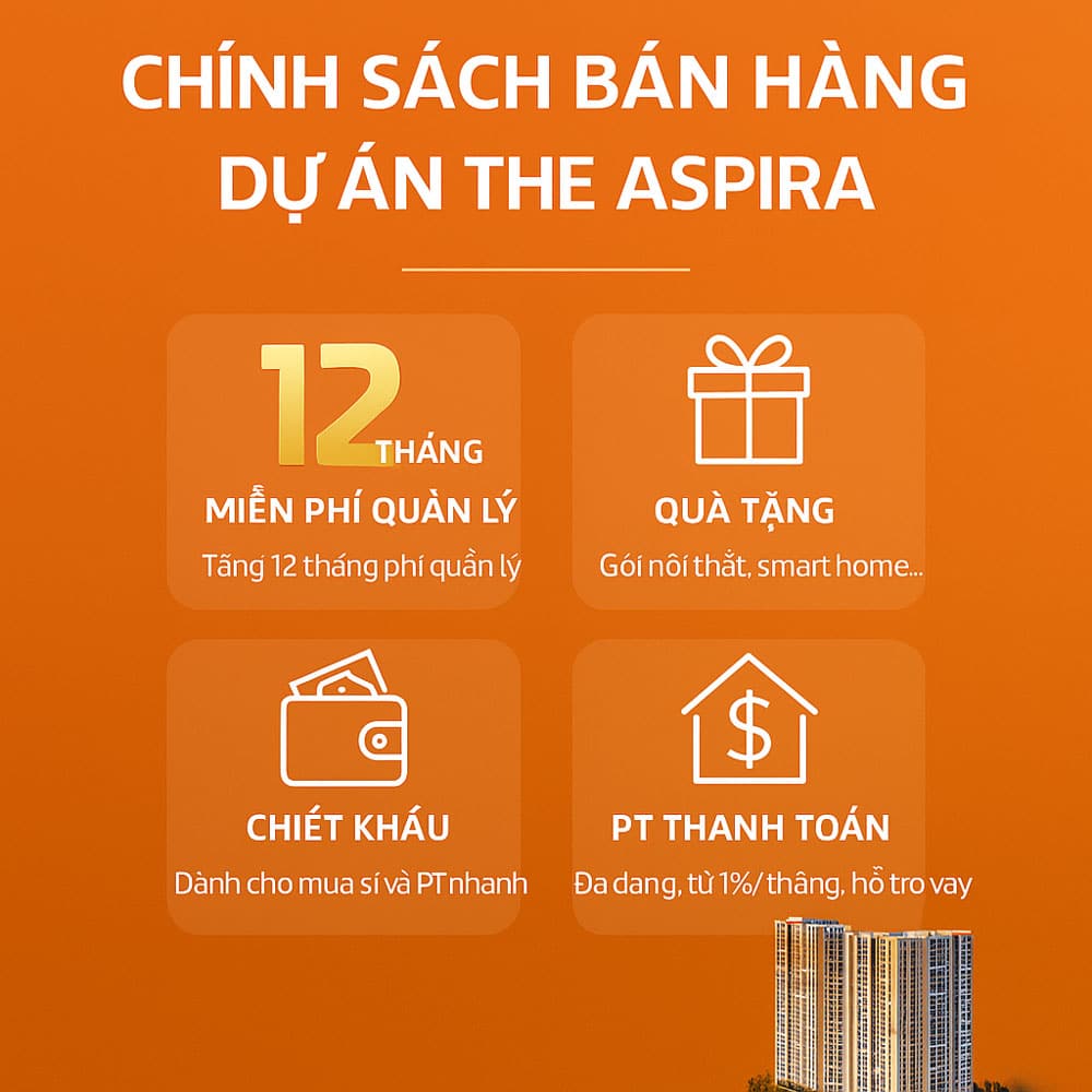 Chính sách bán hàng The Aspira