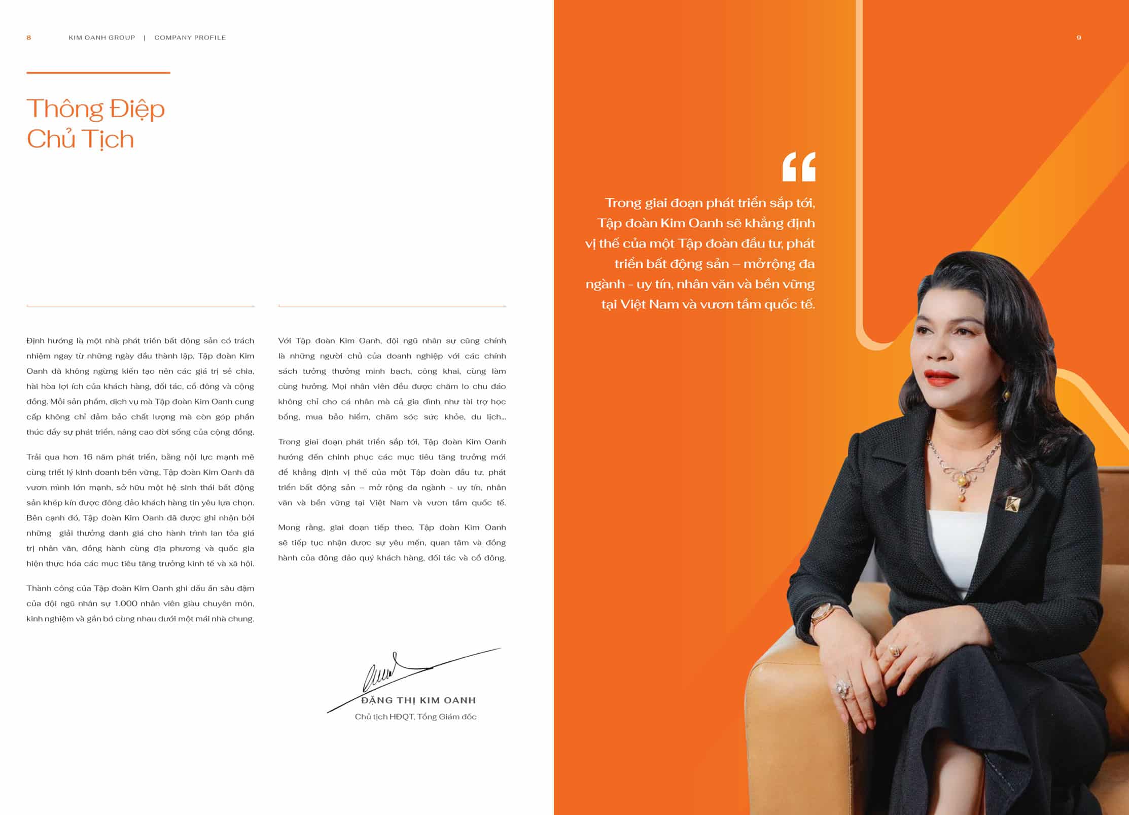 Thông điệp từ Chủ tịch Hội đồng Quản trị – định hướng xuyên suốt hành trình phát triển