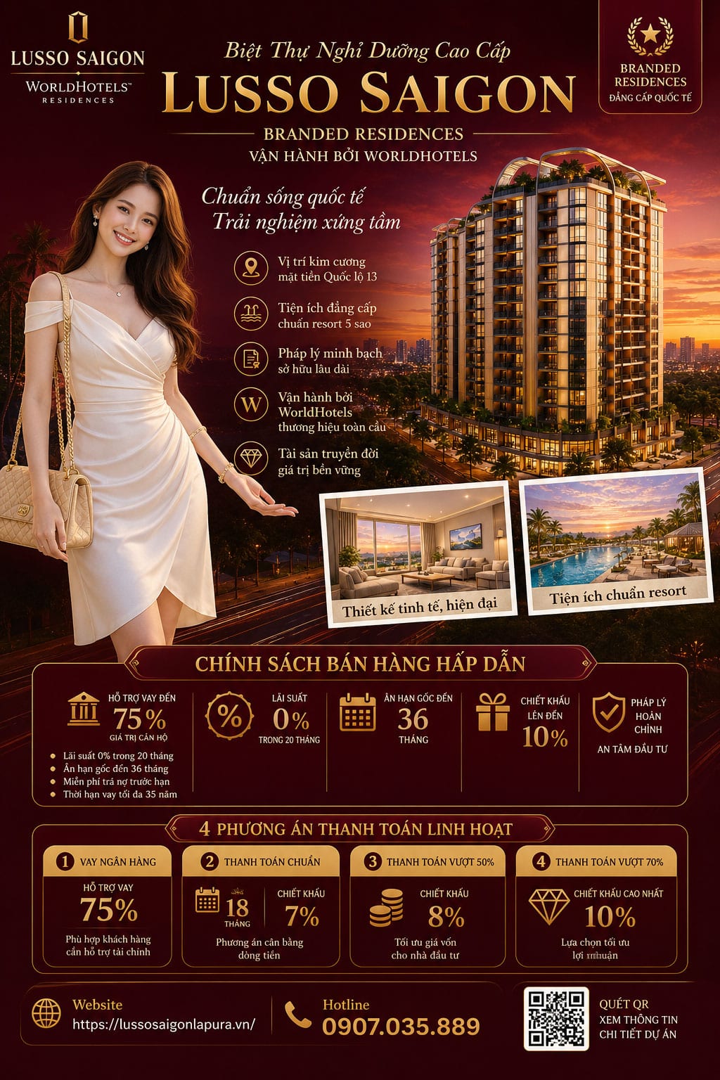 Lusso Saigon - Phân khu mới La Pura Bình Dương