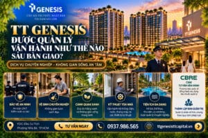 TT Genesis được quản lý vận hành như thế nào sau bàn giao?